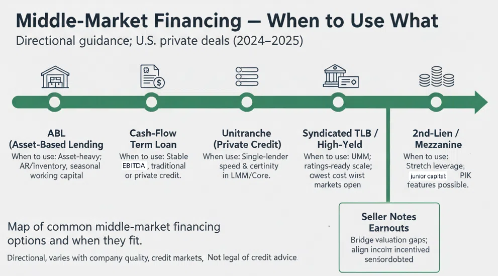 Chart: the middle market